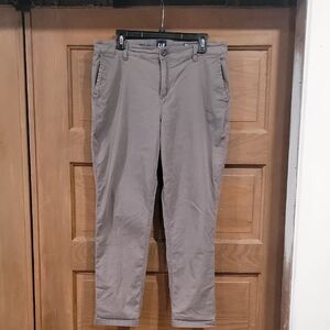 GAP Gray Chinos Versatile Cotton-Blend